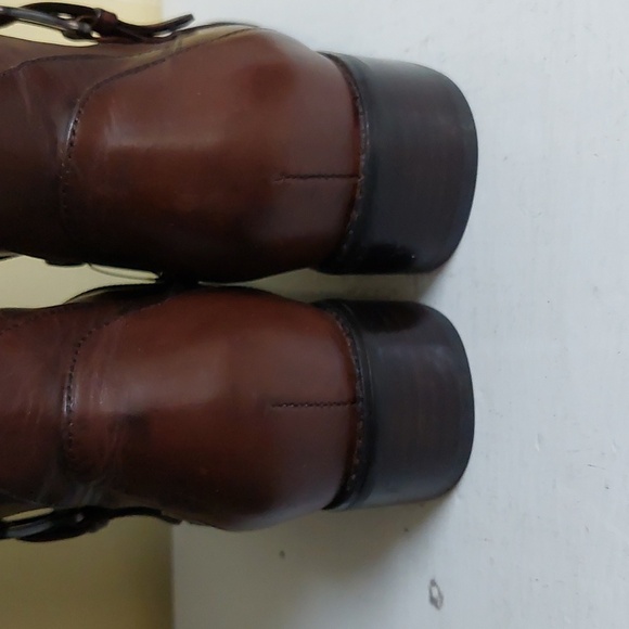 Womens Blondo Zip Up Boots Brown Size 7 - Picture 8 of 15